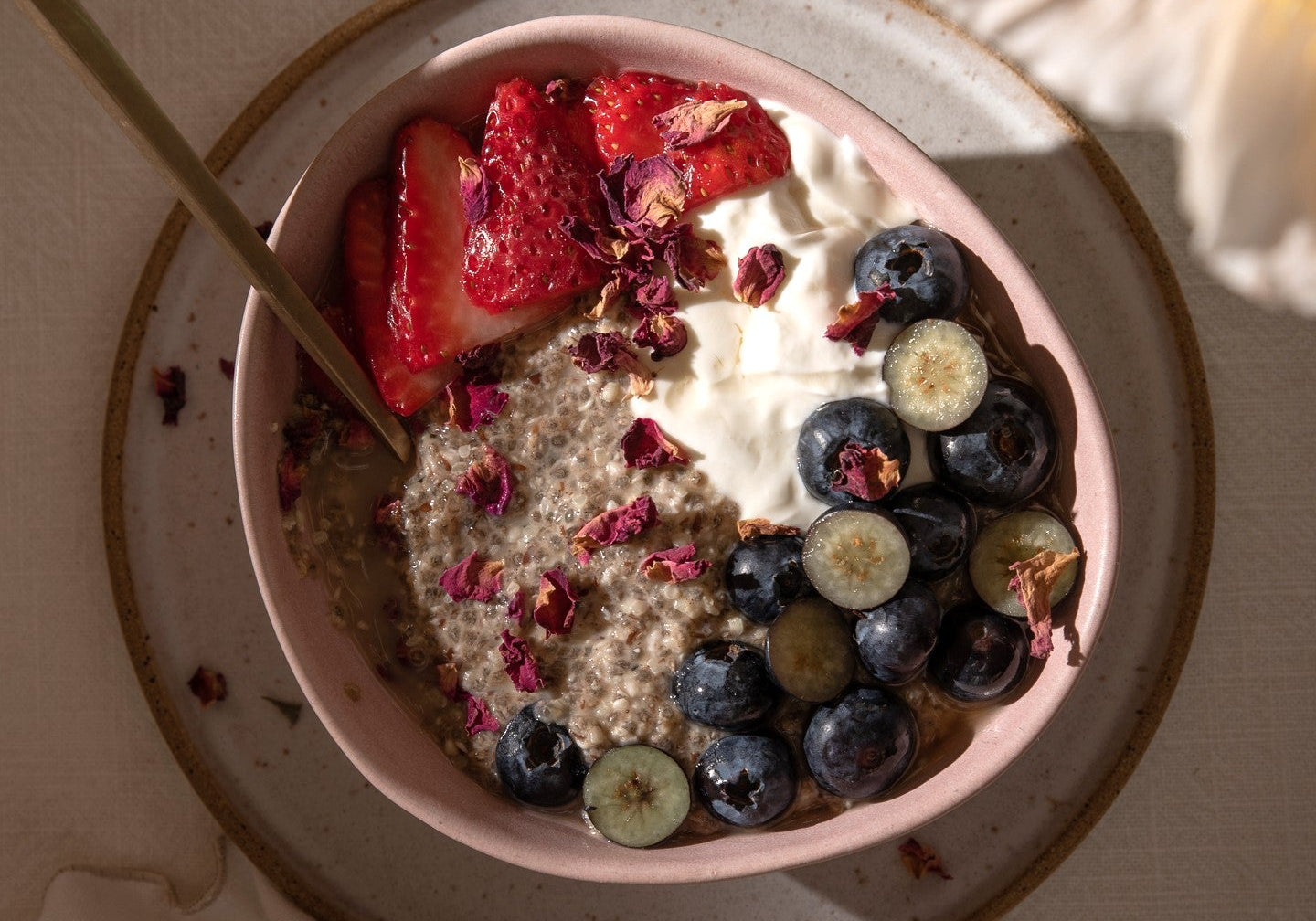Chia and Oat Bircher Bowls with Anxietea - Better Tea Co.