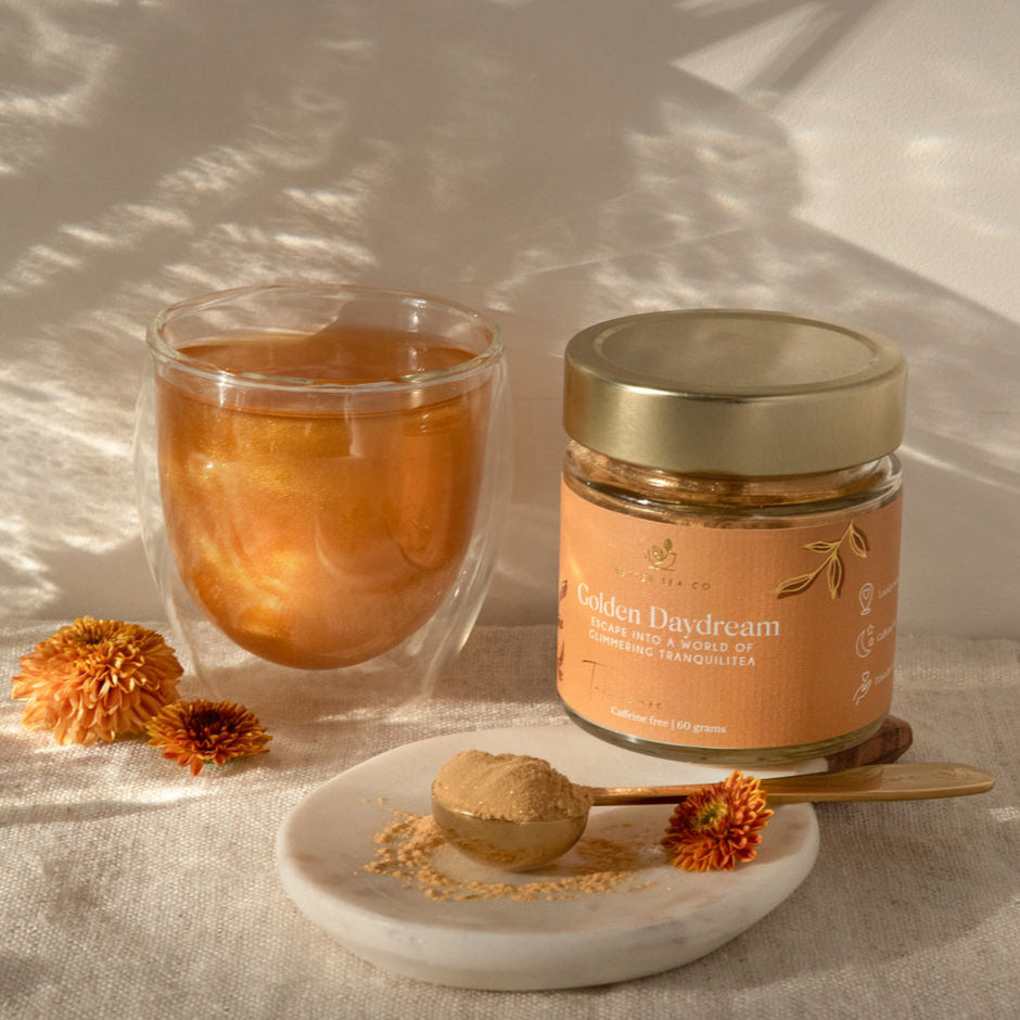 Golden Daydream (edible glitter infused tea)