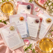 Blooming Tea Affirmation Gift Card - Jasmine Flowers