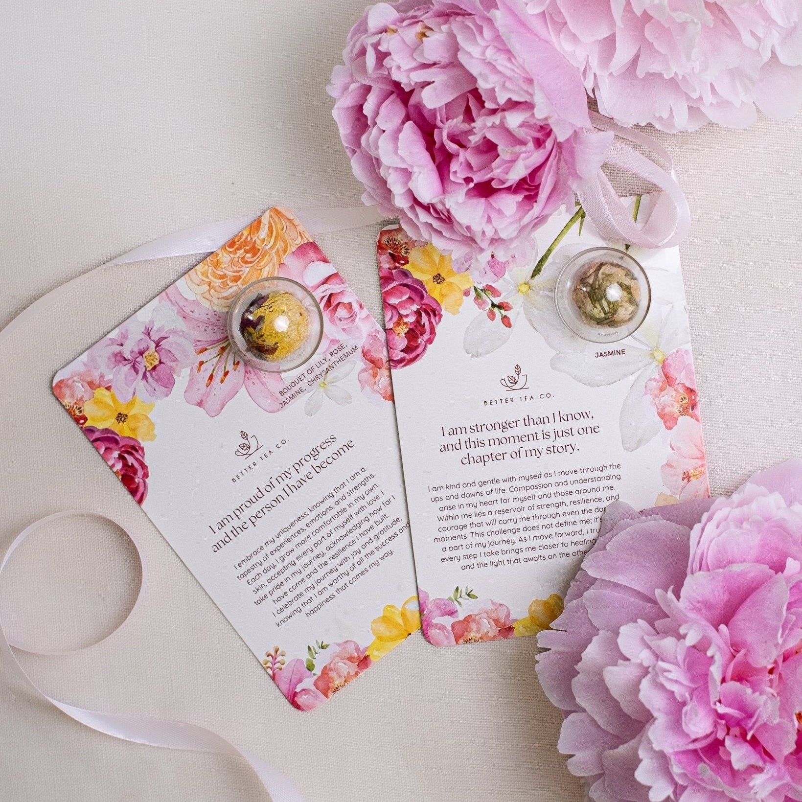 Blooming Tea Affirmation Greeting Card - Better Tea Co.