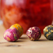 Blooming Tea Balls in Glass Tube - Better Tea Co.