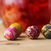 Blooming Tea Balls Set with Glass Teapot - Better Tea Co.