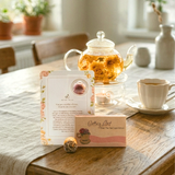 Getting Lost Conversation Card Game and Blooming Tea - Over The Tea Cups Edition