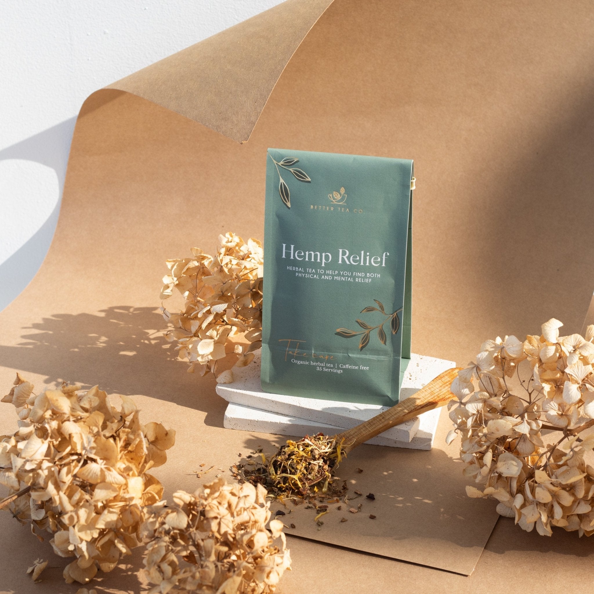 Hemp Relief Herbal Tea - Better Tea Co.