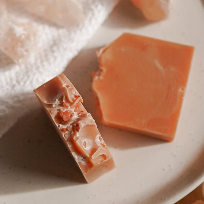 Pink Clay and Himalayan Salt Artisanal Soap - Better Tea Co.